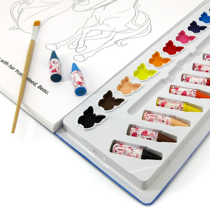 Disney Princesses #2 Deluxe Poster Paint & Color_Phidal 0126