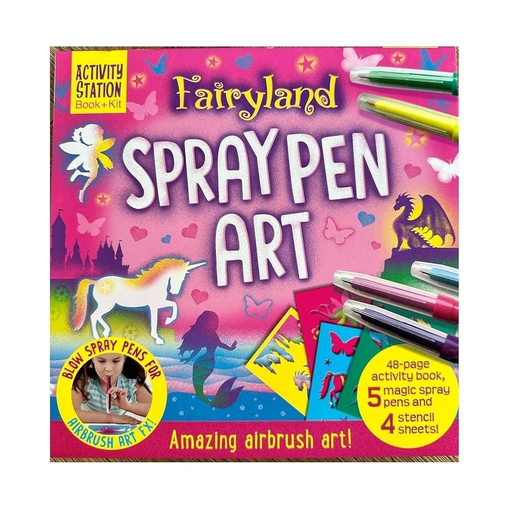 Fairyland Spray Pen Art