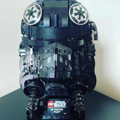 LEGO® Star Wars™ TIE Fighter Pilot™ Helmet - Mô Hình Lắp Ráp Trưng Bày LEGO 75274 - Hình ảnh chi tiết 2