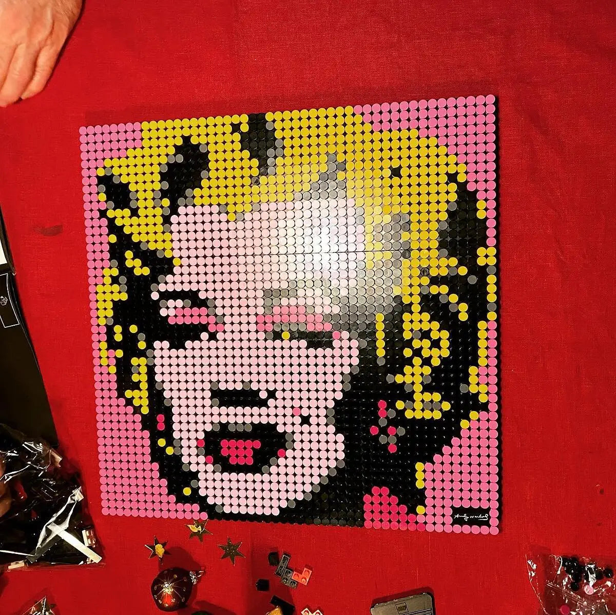 LEGO® Art Andy Warhols Marilyn Monroe - Tranh Pop Art Lắp Ráp 31197 - LEGO Art - Hình ảnh bổ sung 5