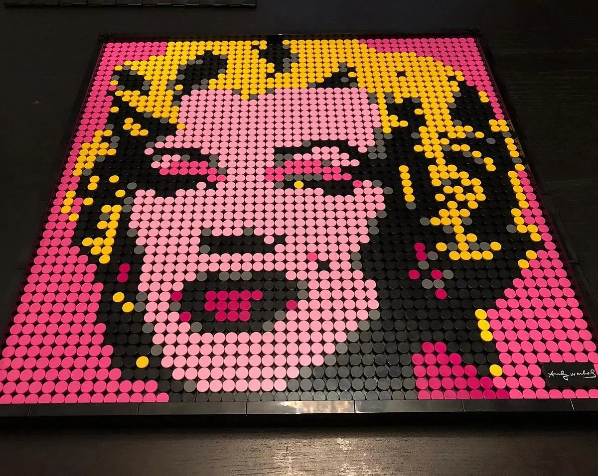 LEGO® Art Andy Warhols Marilyn Monroe - Tranh Pop Art Lắp Ráp 31197 - LEGO Art - Hình ảnh bổ sung 7
