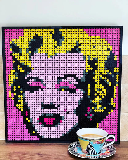 LEGO® Art Andy Warhols Marilyn Monroe - Tranh Pop Art Lắp Ráp 31197 - LEGO Art - Hình ảnh bổ sung 8