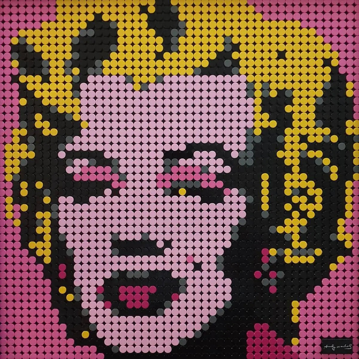 LEGO® Art Andy Warhols Marilyn Monroe - Tranh Pop Art Lắp Ráp 31197 - LEGO Art - Hình ảnh bổ sung 9