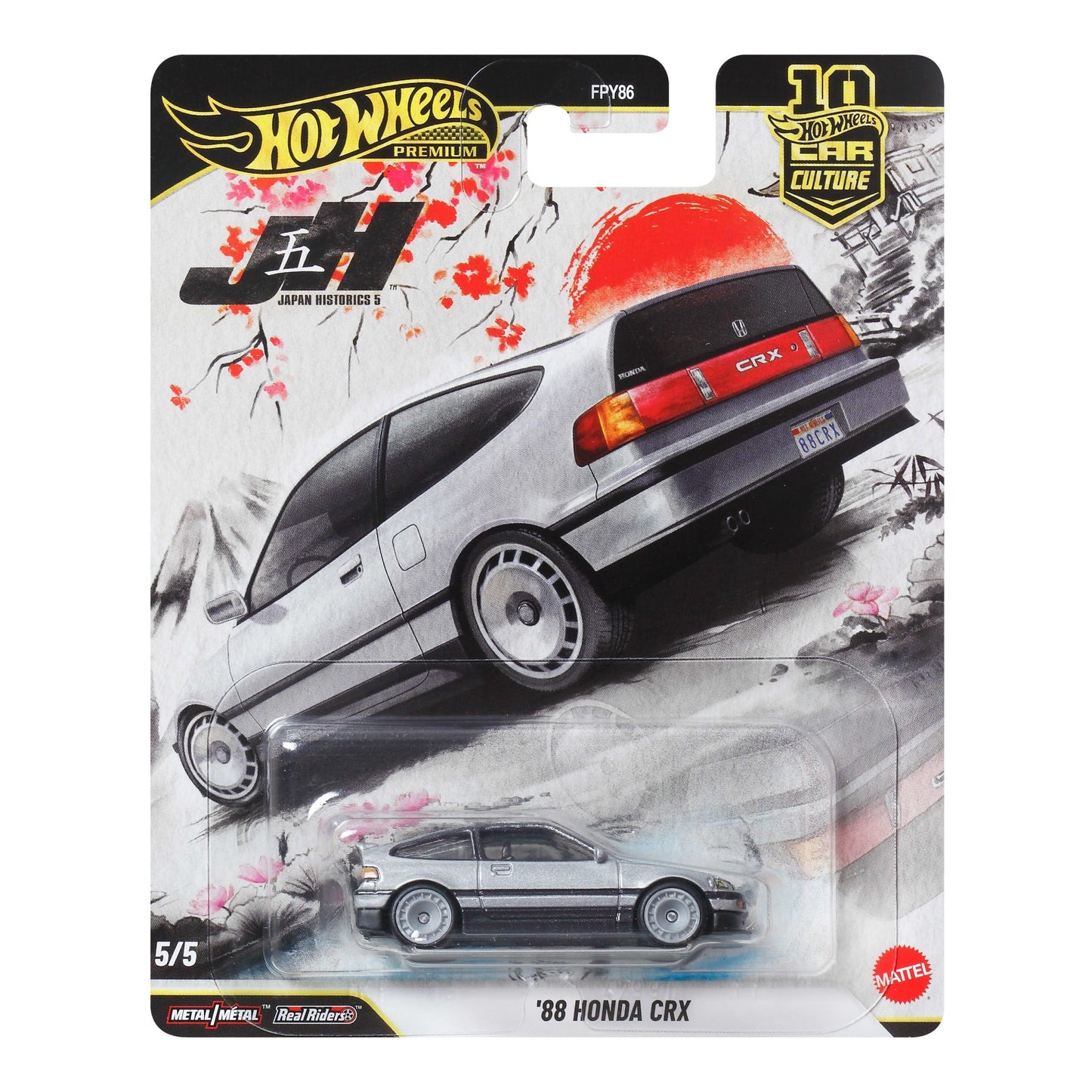 Hot Wheels Premium Car Culture '88 Honda CRX