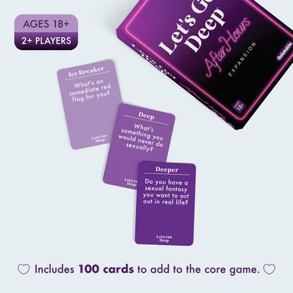 After Dark Expansion Pack for Let's Get Deep Date Night Card Game - Bộ Mở Rộng Board Game Hẹn Hò - Relatable - Hình ảnh bổ sung 4