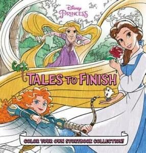 Disney Princess Storybook Collection: Tales To Finish Color Your Own Storybook Collection