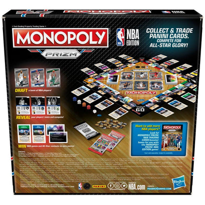Monopoly Prizm: Phiên bản NBA Board Game kèm Thẻ bài Panini NBA