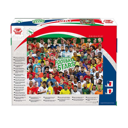 World Football Stars 1000 Piece Jigsaw Puzzle (New) - Bộ Xếp Hình 1000 Mảnh Bóng Đá - Winning Moves - Hình ảnh bổ sung 4