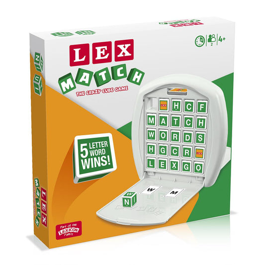 Lex Top Trumps Match - The Crazy Cube Game Trò Chơi Lập Phương Ghép Từ Vựng Thông Minh Winning Moves - Hình ảnh sản phẩm