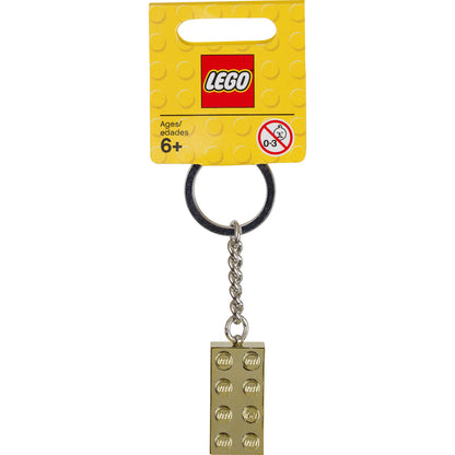LEGO® Keyring 2x4 Stud – Gold - Móc Khóa Gạch LEGO 2x4 Màu Vàng Chính Hãng - LEGO 850808 - Hình ảnh bổ sung 4
