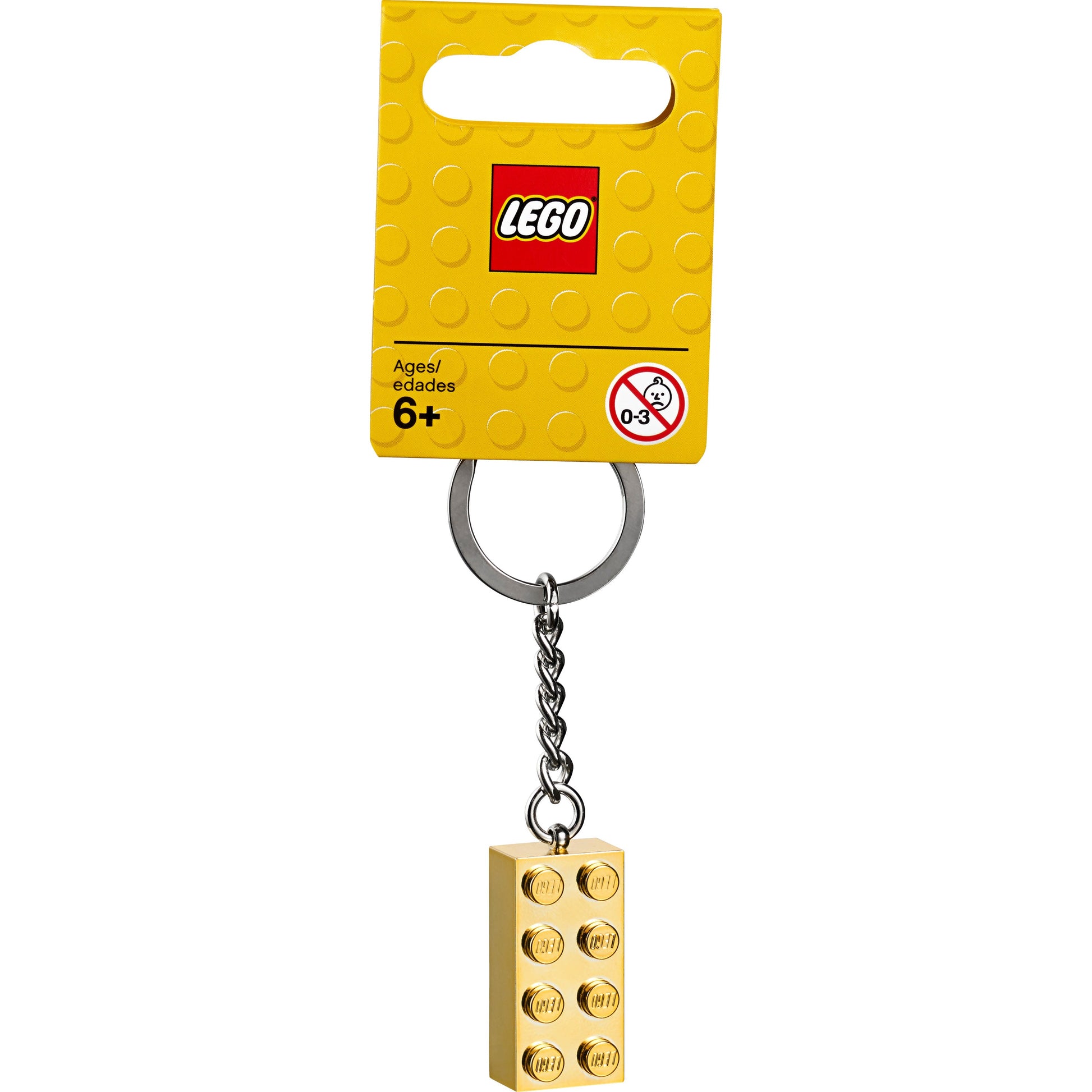 LEGO® Keyring 2x4 Stud – Gold - Móc Khóa Gạch LEGO 2x4 Màu Vàng Chính Hãng - LEGO 850808 - Hình ảnh bổ sung 6