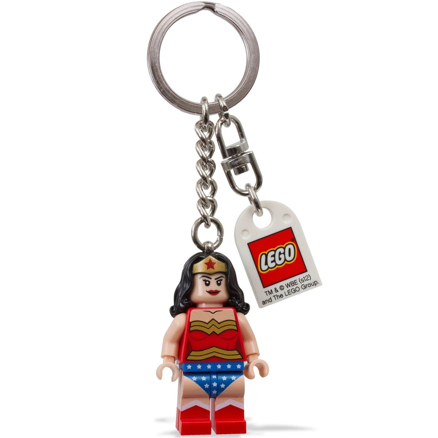 LEGO® DC Comics™ Wonder Woman™ Keyring - Móc Khóa Siêu Anh Hùng Wonder Woman LEGO - Hình ảnh sản phẩm