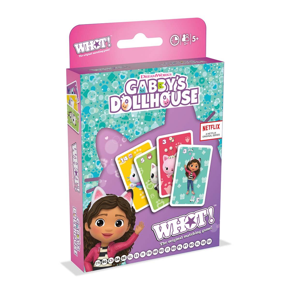 Gabby's Dollhouse WHOT! Card Game - Trò chơi thẻ bài vui nhộn cho bé Winning Moves - Hình ảnh sản phẩm