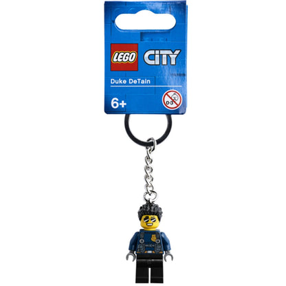 LEGO® City Duke DeTain Keyring - Móc khóa nhân vật cảnh sát Duke DeTain - LEGO 854005 - Hình ảnh sản phẩm