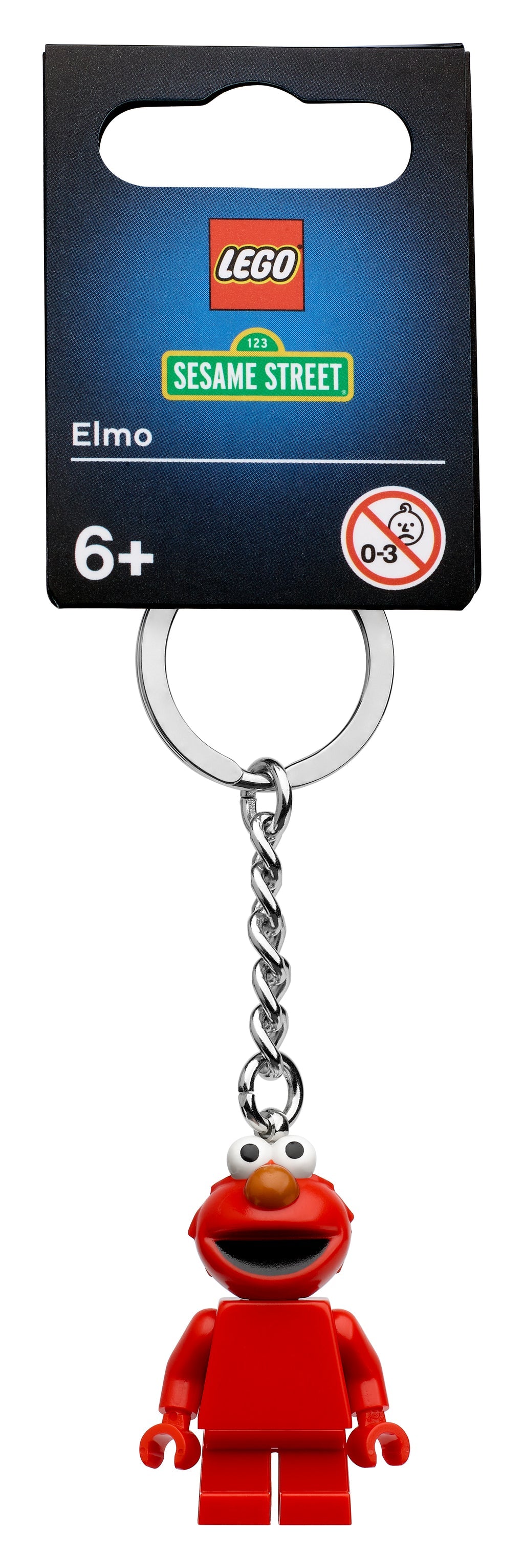 LEGO® Ideas Elmo Keyring - Móc Khóa Nhân Vật Elmo Sesame Street - LEGO 854145 - Góc nhìn khác 3