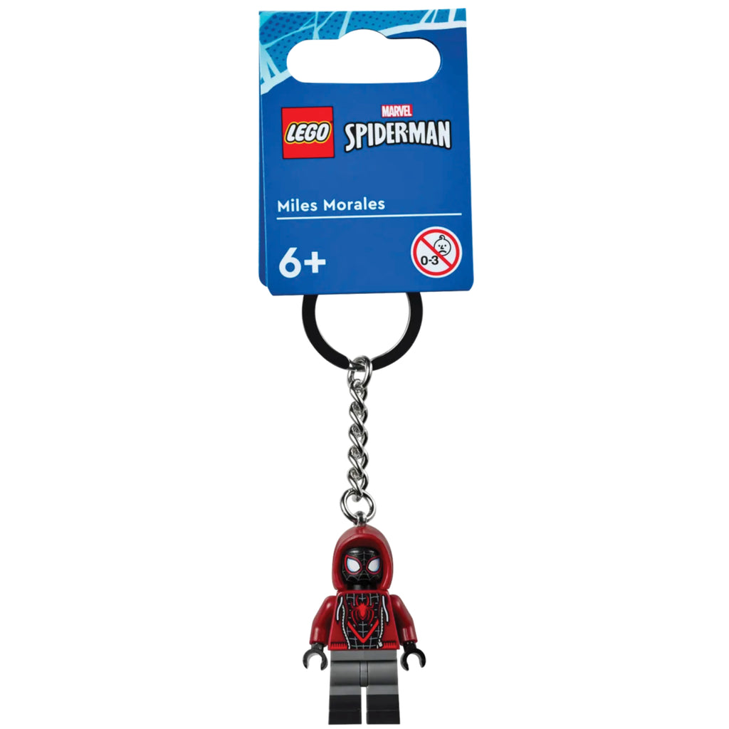 LEGO® Marvel Super Heroes Mile Morales Keyring - Móc Khóa Người Nhện Miles Morales - LEGO 854153 - Hình ảnh sản phẩm