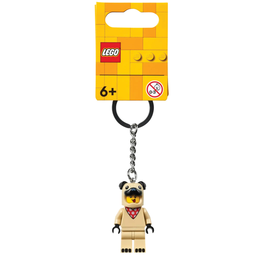 LEGO® French Bull Dog Keyring - Móc Khóa Nhân Vật Người Cún Bulldog Pháp - LEGO 854158 - Hình ảnh sản phẩm