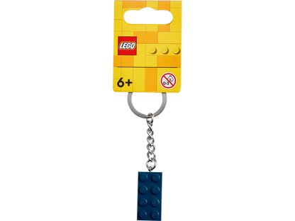 LEGO® Keyring 2x4 Stud – Earth Blue - Móc Khóa Gạch LEGO 2x4 - LEGO Chính Hãng - Hình ảnh sản phẩm