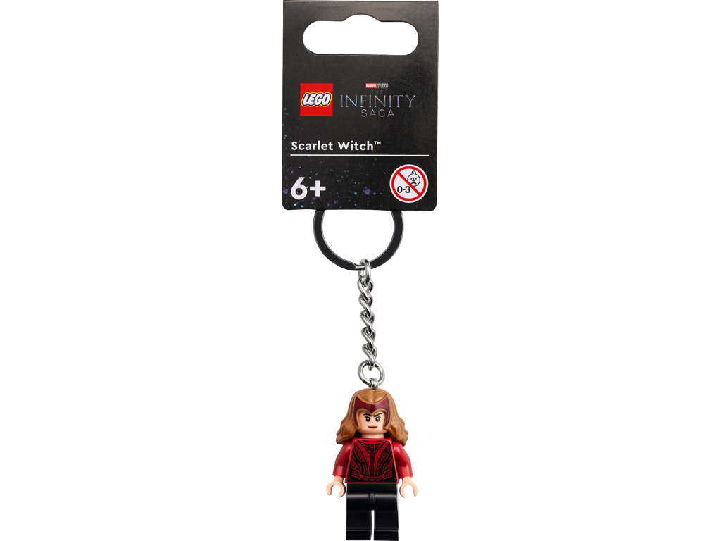 LEGO® Marvel Scarlet Witch Keyring - Móc Khóa Nhân Vật Scarlet Witch - LEGO 854241 - Hình ảnh sản phẩm