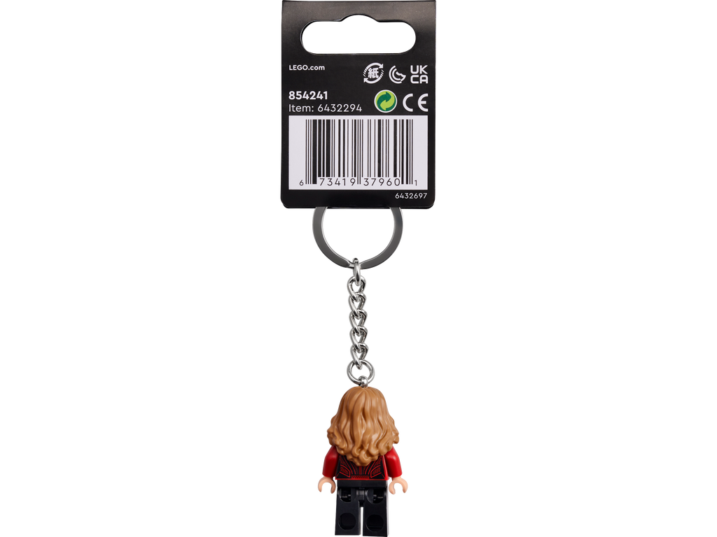 LEGO® Marvel Scarlet Witch Keyring - Móc Khóa Nhân Vật Scarlet Witch - LEGO 854241 - Góc nhìn khác 3