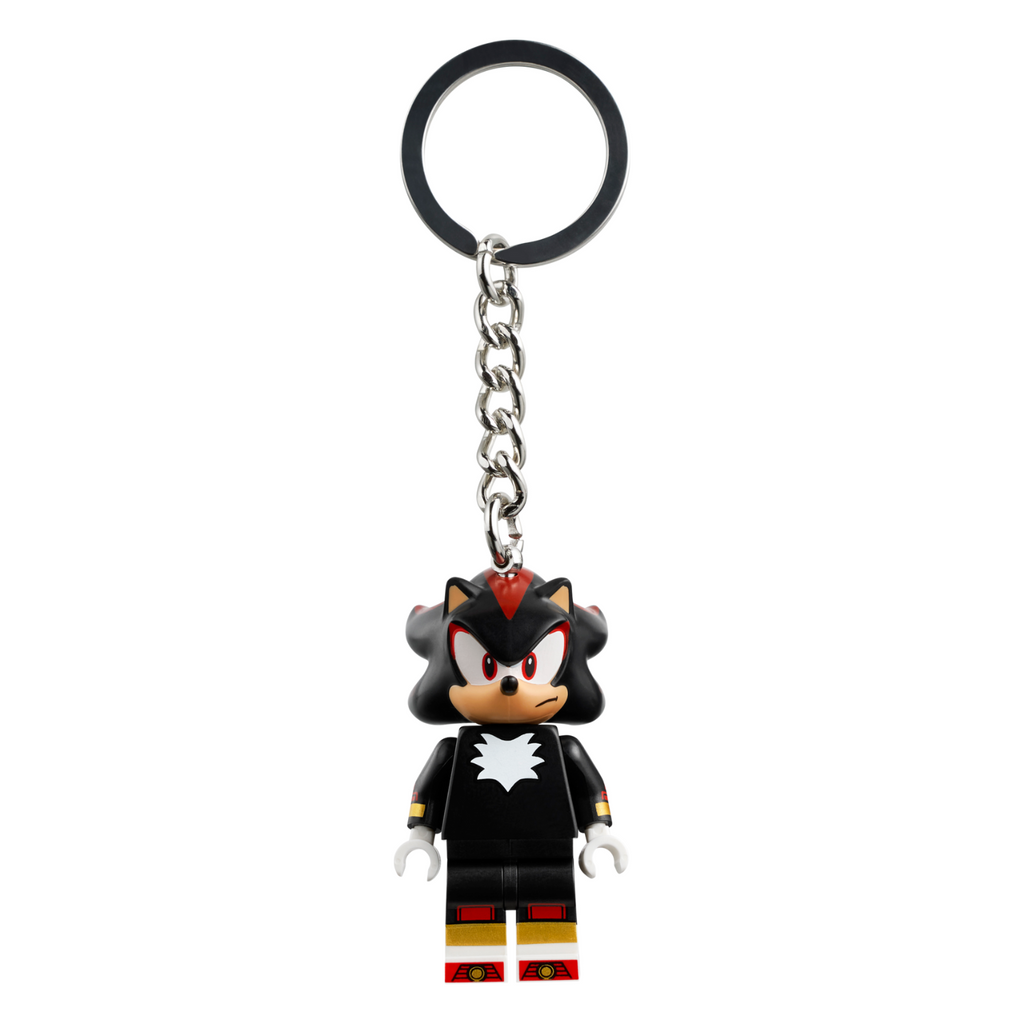 LEGO® Shadow the Hedgehog Keyring - Móc khóa Minifigure - LEGO 854302 - Hình ảnh chi tiết 2