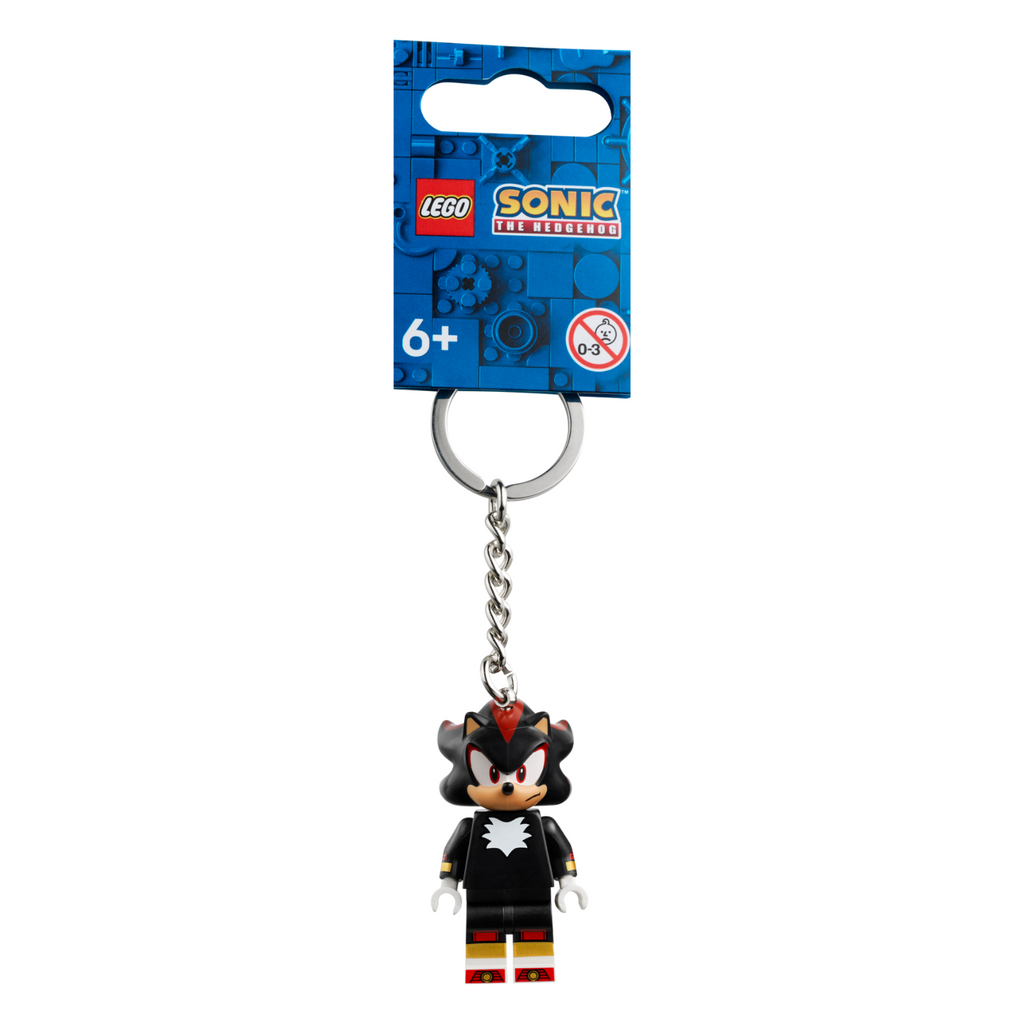 LEGO® Shadow the Hedgehog Keyring - Móc khóa Minifigure - LEGO 854302 - Hình ảnh sản phẩm