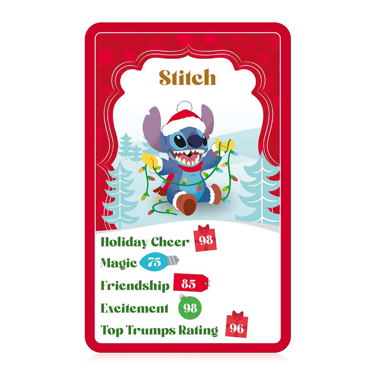 Disney Christmas Top Trumps Card Game - Trò chơi thẻ bài Giáng sinh - Winning Moves - Hình ảnh chi tiết 2