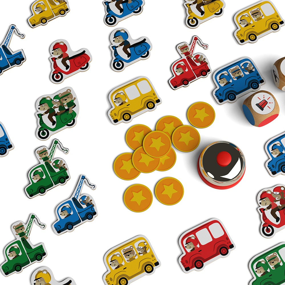 Đồ chơi Tinh mắt bắt xe cao cấp cho bé từ 3 tuổi - Board game kỹ năng - Thương hiệu Woah - Góc nhìn khác 3