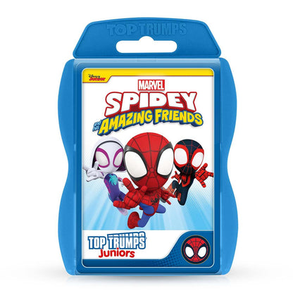 Spidey and His Amazing Friends Top Trumps Junior Card Game - Trò chơi thẻ bài trẻ em Winning Moves - Hình ảnh sản phẩm