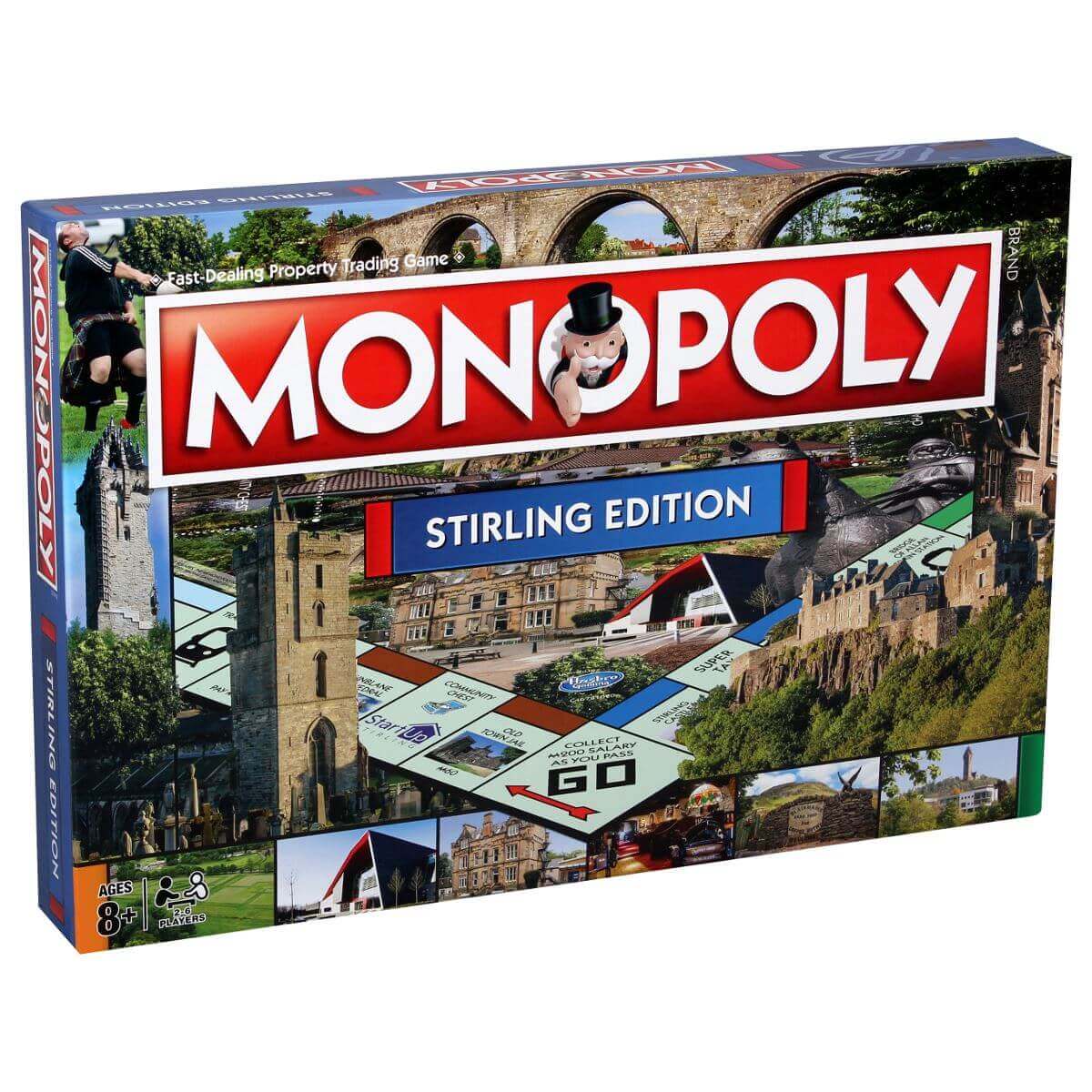 Stirling Monopoly Board Game - Cờ Tỷ Phú Phiên Bản Stirling Đặc Biệt - Winning Moves
