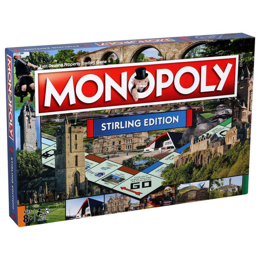 Stirling Monopoly Board Game - Cờ Tỷ Phú Phiên Bản Stirling Đặc Biệt - Winning Moves