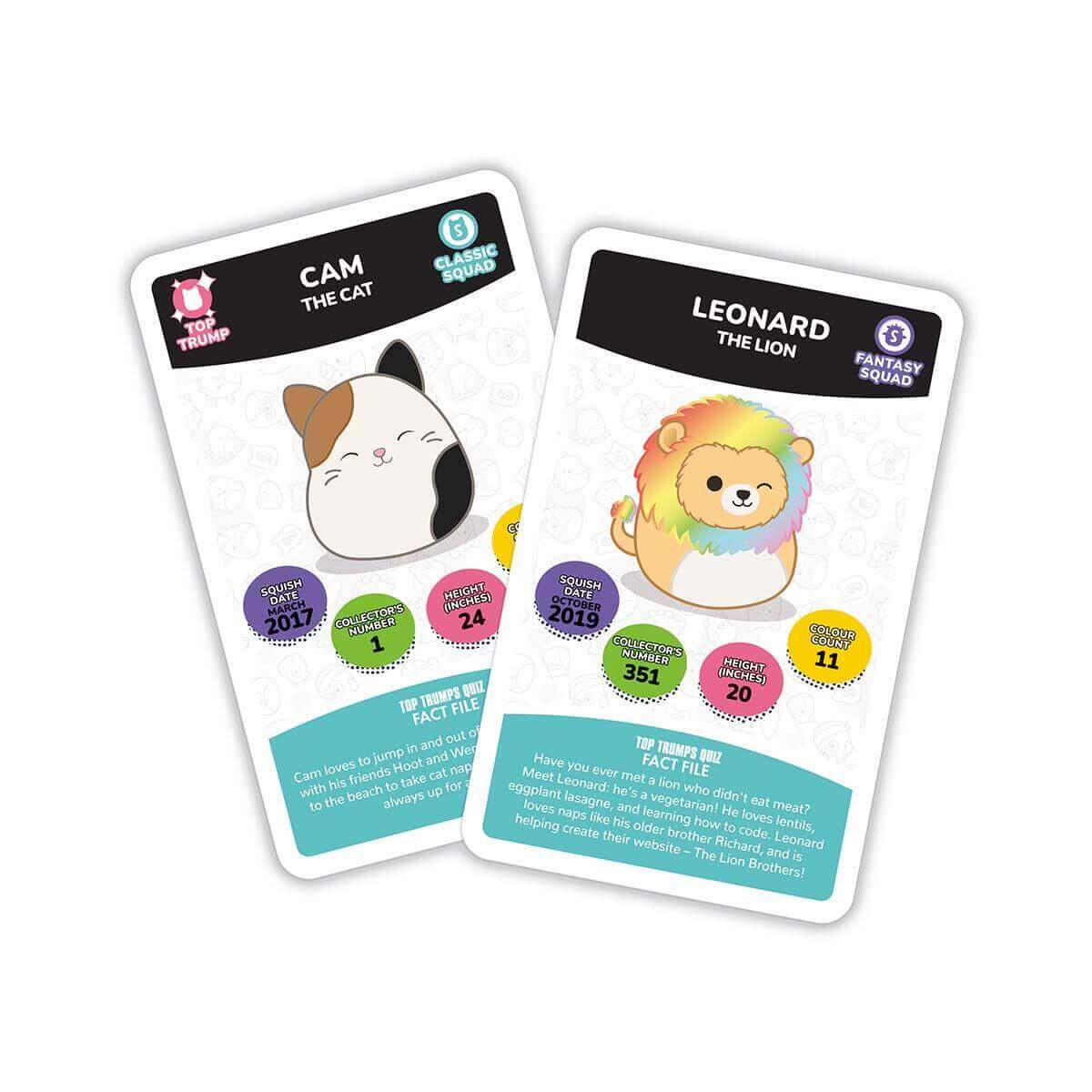 Squishmallows Top Trumps Card Game - Trò chơi thẻ bài sưu tầm chính hãng Winning Moves - Hình ảnh chi tiết 2