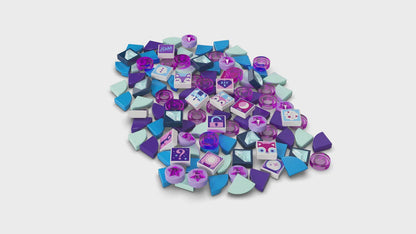 LEGO® DOTS™ Extra Dots - Series 3 Túi Gạch Trang Trí Sáng Tạo LEGO 41921 - Hình ảnh chi tiết 2