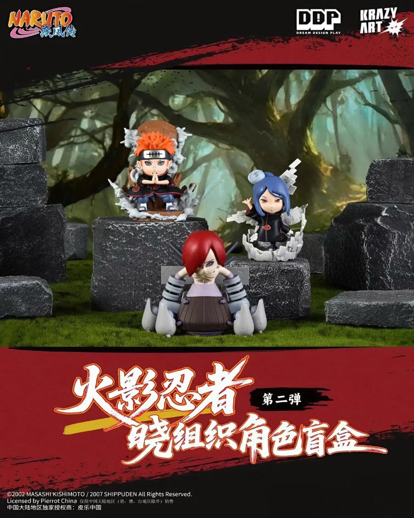 Blindbox Akatsuki Series - Naruto - Mô hình Hộp mù Anime - Krazy Art Studio
