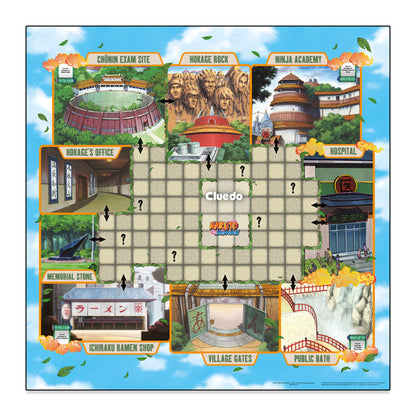 Naruto Cluedo Mystery Board Game - Board Game Thám Tử Giải Đố Naruto - Winning Moves - Góc nhìn khác 3