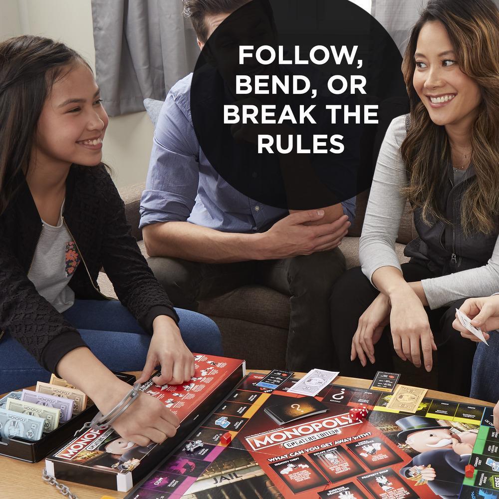 Cờ Tỷ Phú Monopoly Cheaters Edition - Phiên Bản Phá Luật (Kèm Còng Tay)