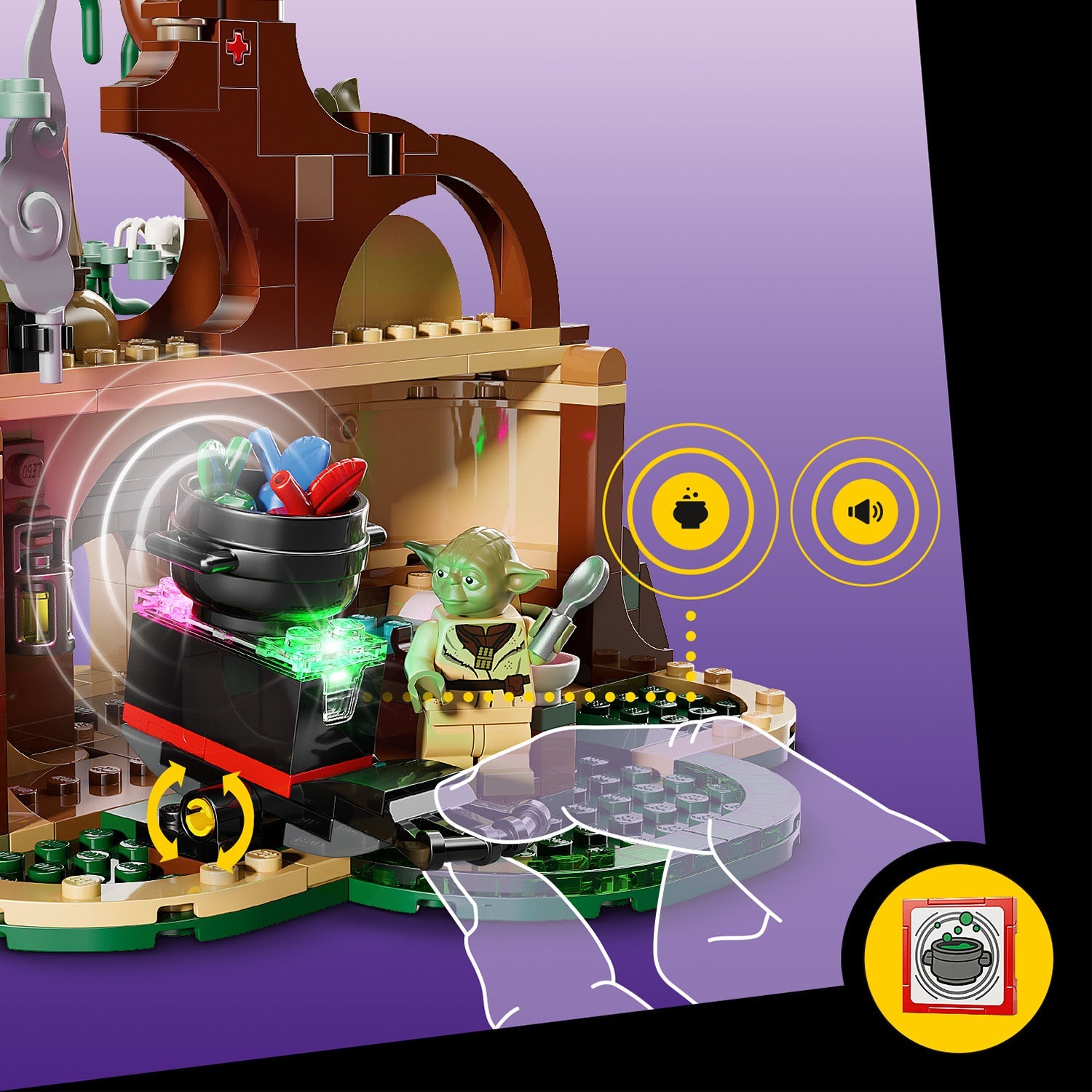 LEGO® Star Wars™ SMART Play™: Yoda’s Hut and Jedi Training