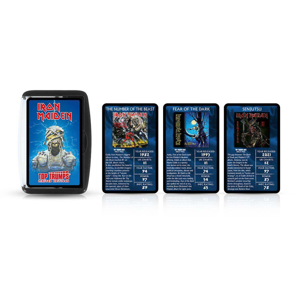 Iron Maiden Top Trumps Card Game - Trò chơi thẻ bài sưu tầm Heavy Metal - Winning Moves - Hình ảnh bổ sung 5