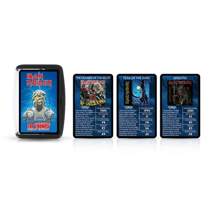 Iron Maiden Top Trumps Card Game - Trò chơi thẻ bài sưu tầm Heavy Metal - Winning Moves - Hình ảnh bổ sung 5