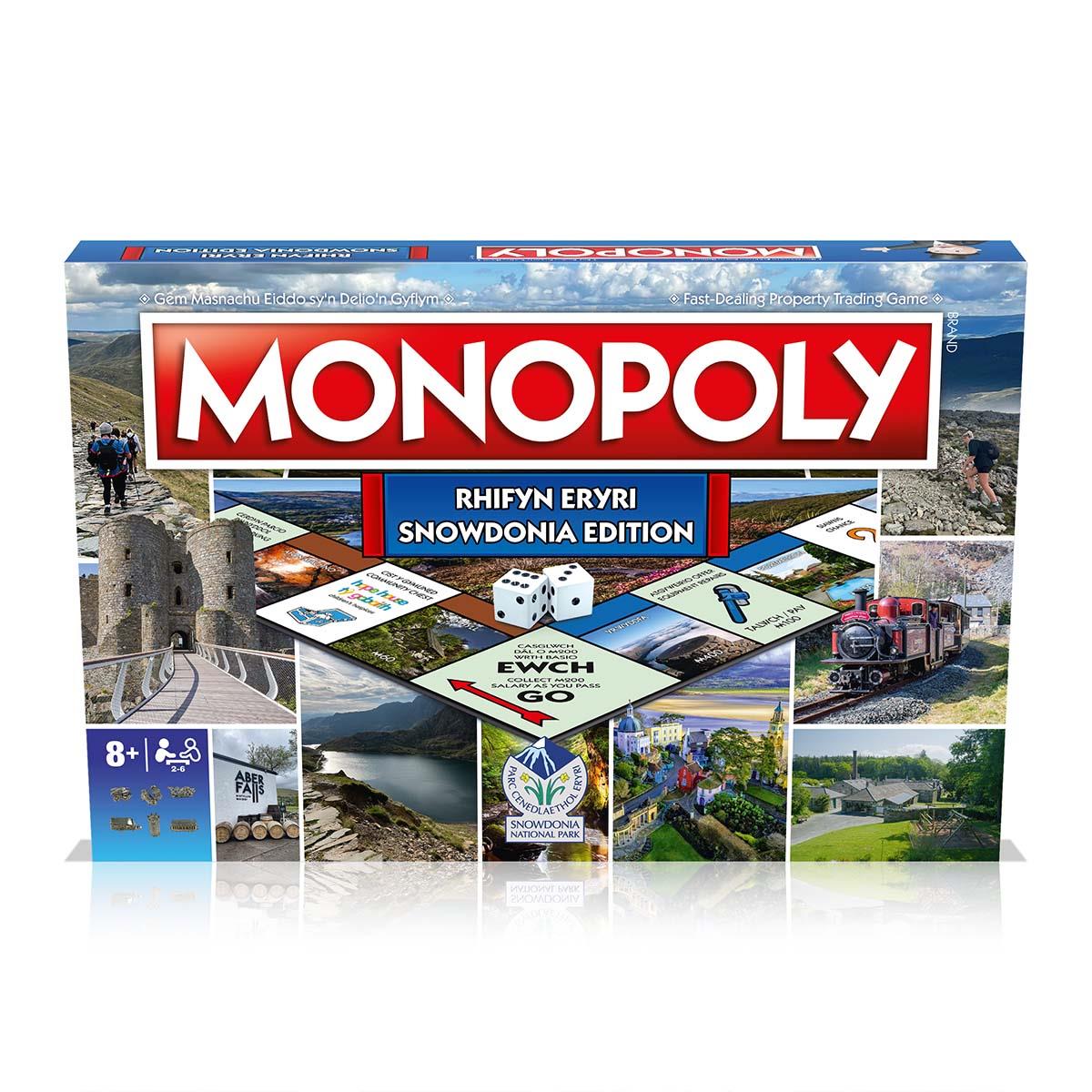 Rhifyn Eryri Snowdonia Edition Monopoly Board Game - Cờ Tỷ Phú Phiên Bản Snowdonia - Winning Moves Winning Moves - ảnh 2 - Bo