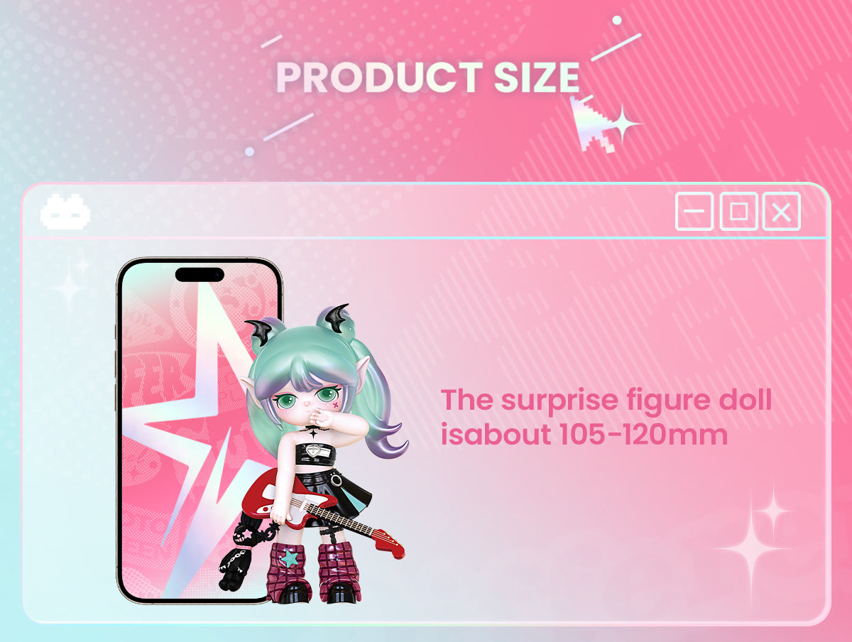 Rolife Suri's Colorful Girls Surprise Figure Dolls - Mô hình Blind Box - Rolife