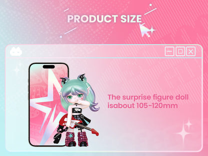 Rolife Suri's Colorful Girls Surprise Figure Dolls - Mô hình Blind Box - Rolife