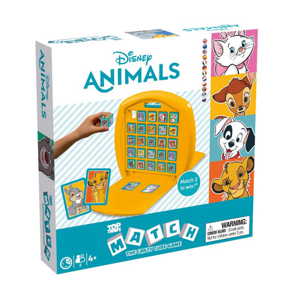 Disney Animals Top Trumps Match - The Crazy Cube Game - Trò Chơi Xếp Khối Cube Trí Tuệ - Winning Moves - Hình ảnh sản phẩm