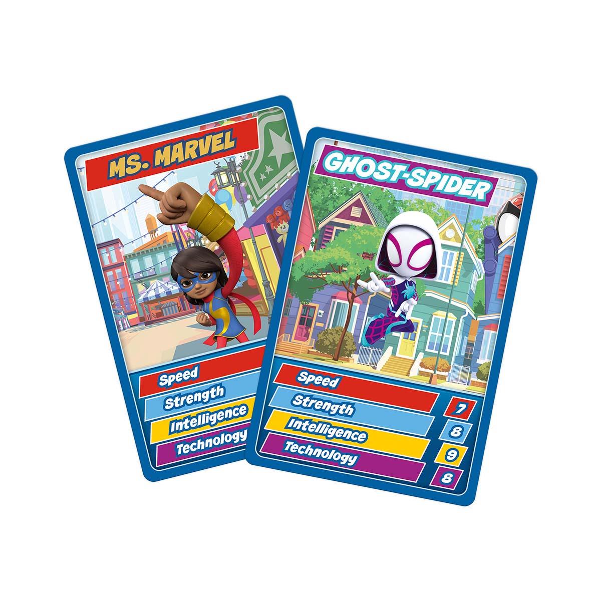 Spidey and His Amazing Friends Top Trumps Junior Card Game - Trò chơi thẻ bài trẻ em Winning Moves - Góc nhìn khác 3