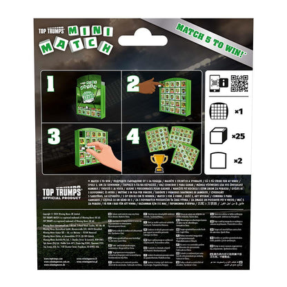 World Football Stars Green Top Trumps Mini Match - Trò Chơi Thẻ Bài Ghép Hình Bóng Đá - Winning Moves - Hình ảnh bổ sung 5