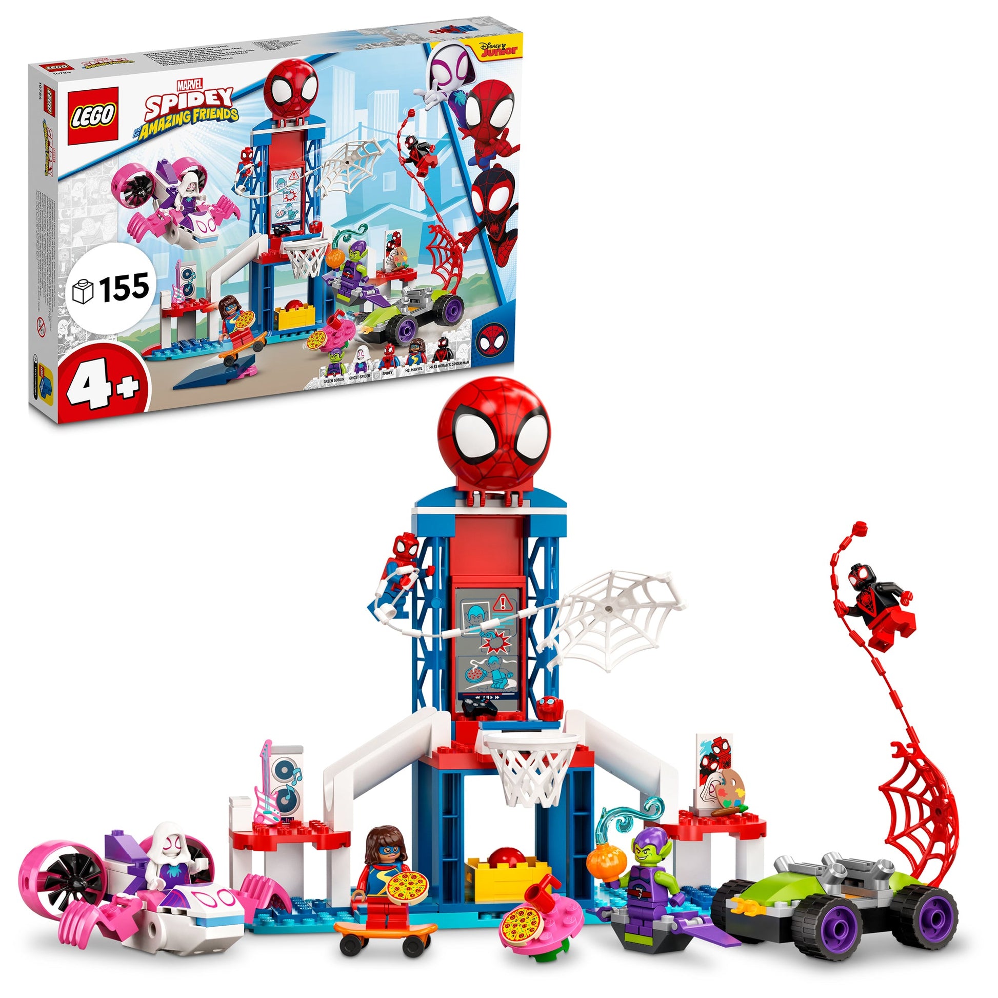 LEGO® Marvel Spider-Man Webquarters Hangout - Đồ Chơi Lắp Ráp Trụ Sở Nhện - LEGO 10784 LEGO - ảnh 2 - Lego Sets