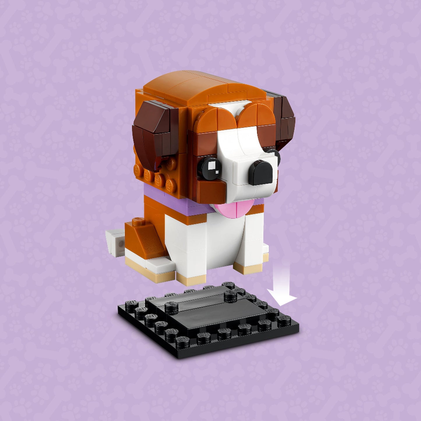 LEGO® BrickHeadz™ St. Bernard - Bộ Lắp Ráp Chó Cứu Hộ LEGO 40543 - Hình ảnh bổ sung 8