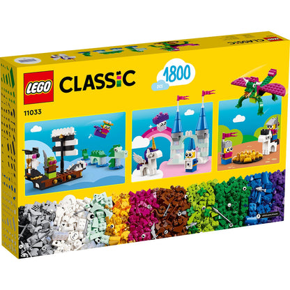 LEGO® Classic Creative Fantasy Universe - Bộ Đồ Chơi Lắp Ráp Sáng Tạo 1800 Mảnh LEGO 11033 LEGO - ảnh 3 - Lego Sets