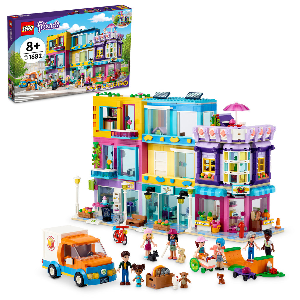 LEGO® Friends™ Main Street Building - Bộ Đồ Chơi Lắp Ráp Phố Chính 41704 - LEGO