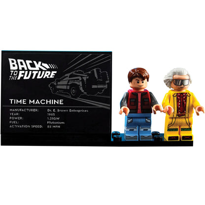LEGO® Back to the Future Time Machine - Bộ lắp ráp Cỗ máy thời gian DeLorean 10300 - LEGO Icons
